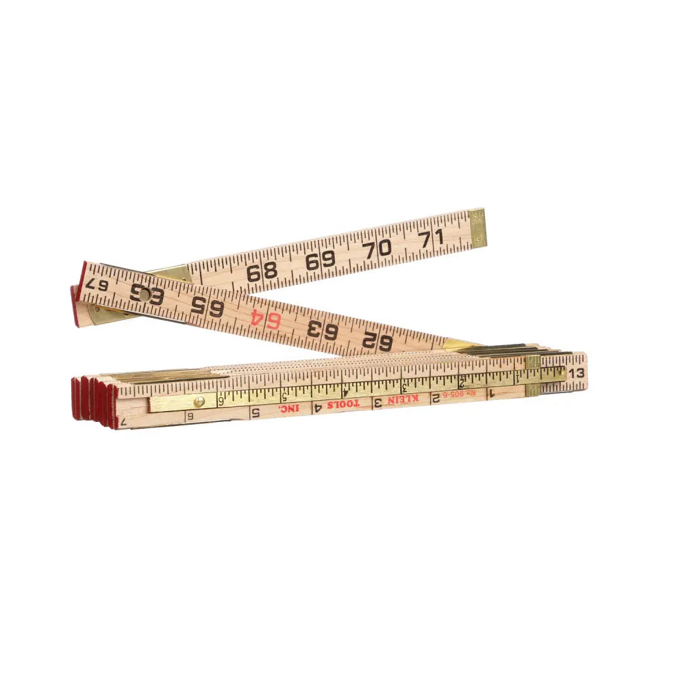 Klein Wood Folding Rule with Extension Klein Tools