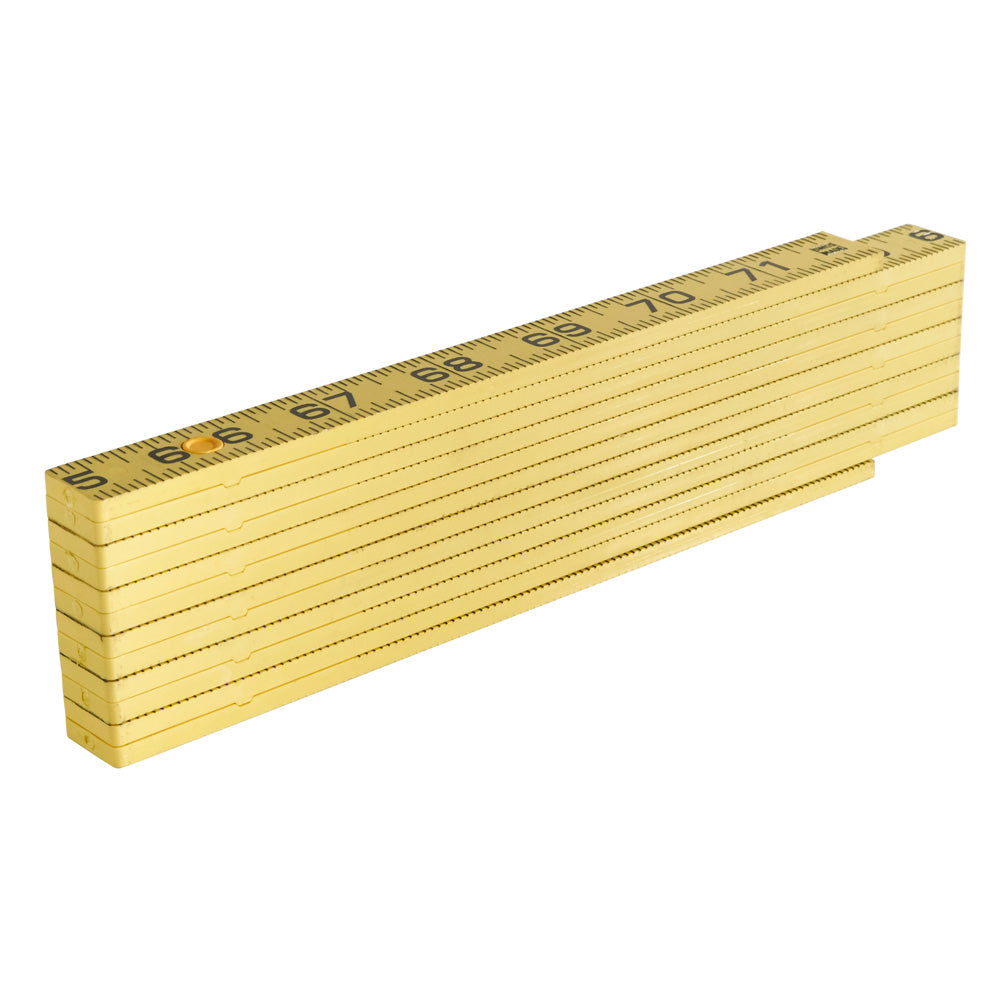 Klein Fiberglass Folding Rule, Inside Reading