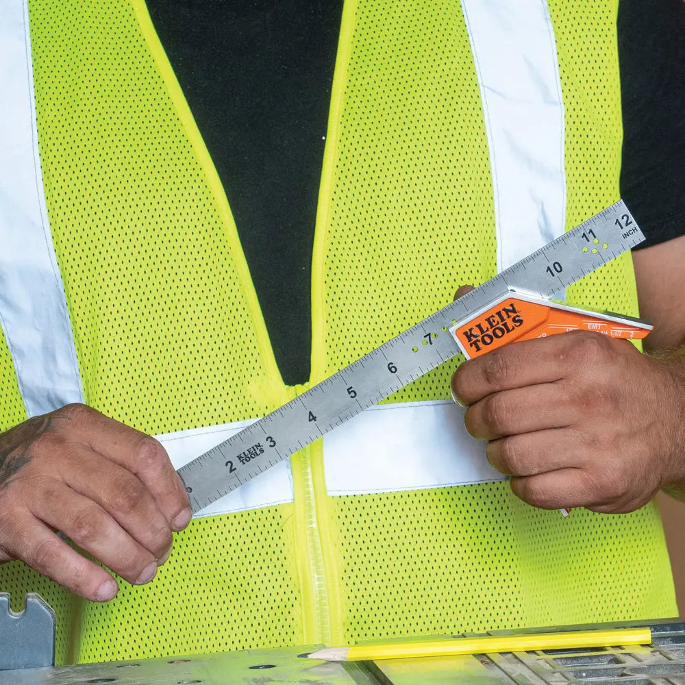 Klein Electrician's Combination Square, 12-Inch Klein Tools
