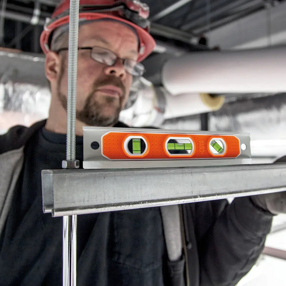 Klein Aluminum Torpedo Level Rare-Earth Magnet, 9-Inch Klein Tools