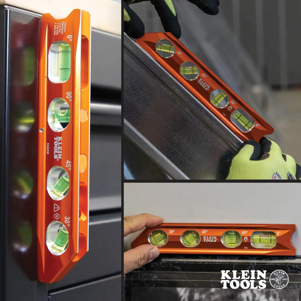 Klein Torpedo Billet Level, Rare-Earth Magnet Klein Tools