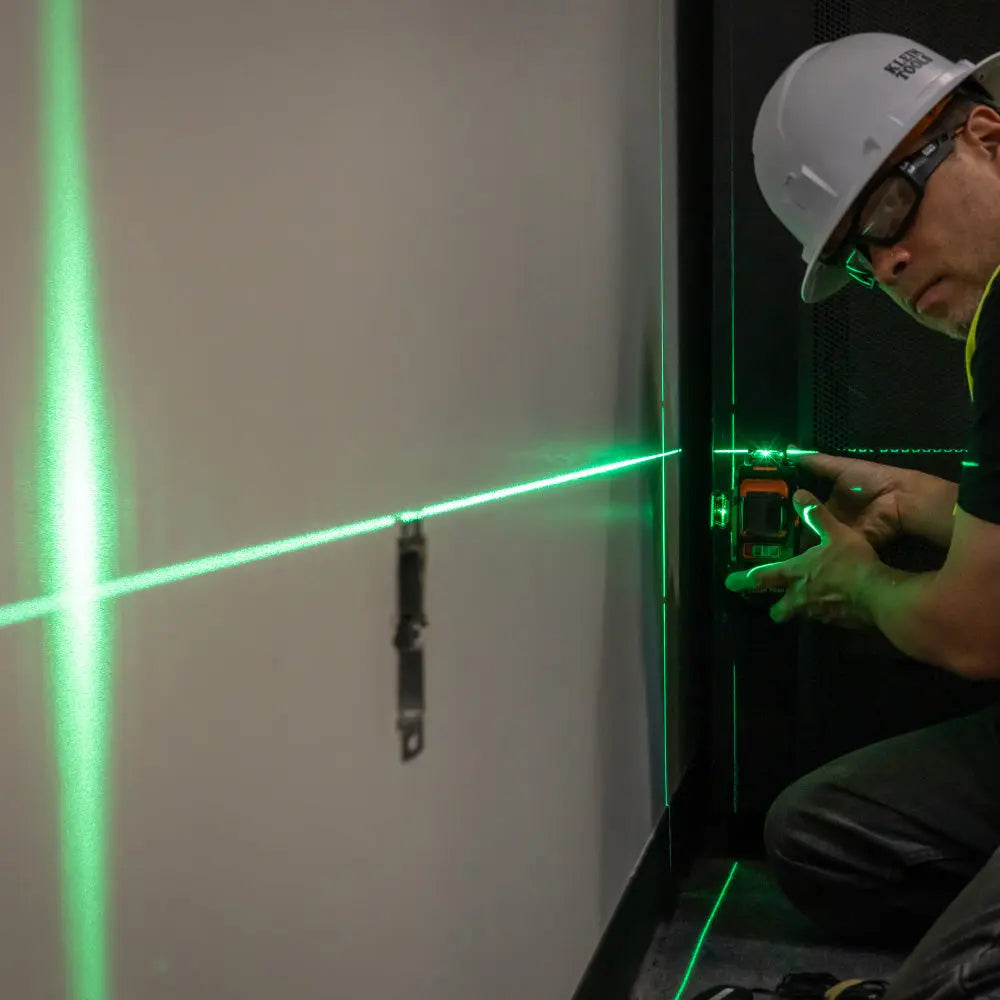 Klein Rechargeable Self-Leveling Green Planar Laser Level Klein Tools