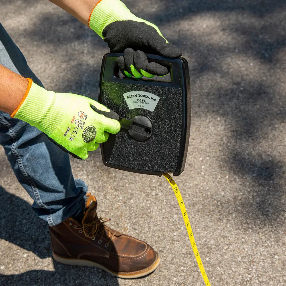 Klein Woven Fiberglass Tape with Case, 100-Foot Klein Tools