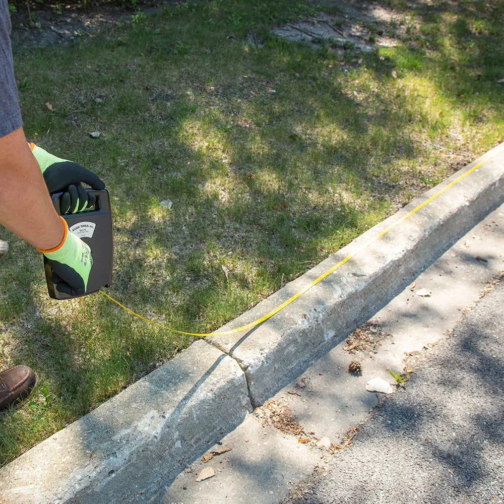 Klein Woven Fiberglass Tape with Case, 100-Foot Klein Tools