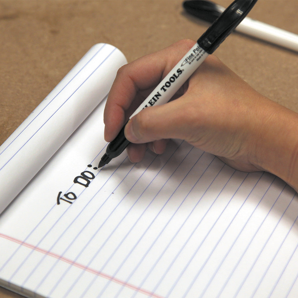 Klein Fine Point Permanent Markers, 2-Pack