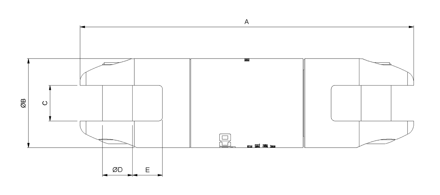 Slingco Line Swivels - Bullet Nose galvanized