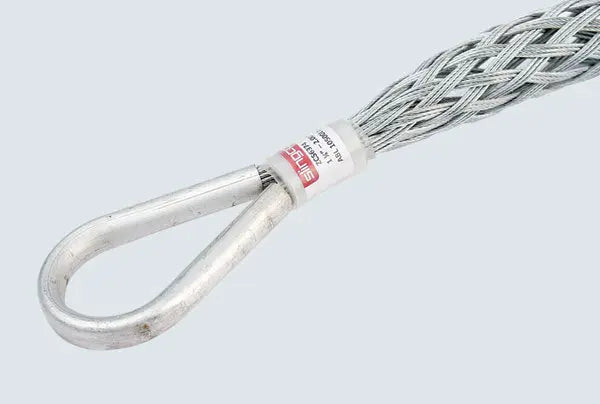 Reinforced Eye Triple Weave Coated Galv Pulling Grip Slingco