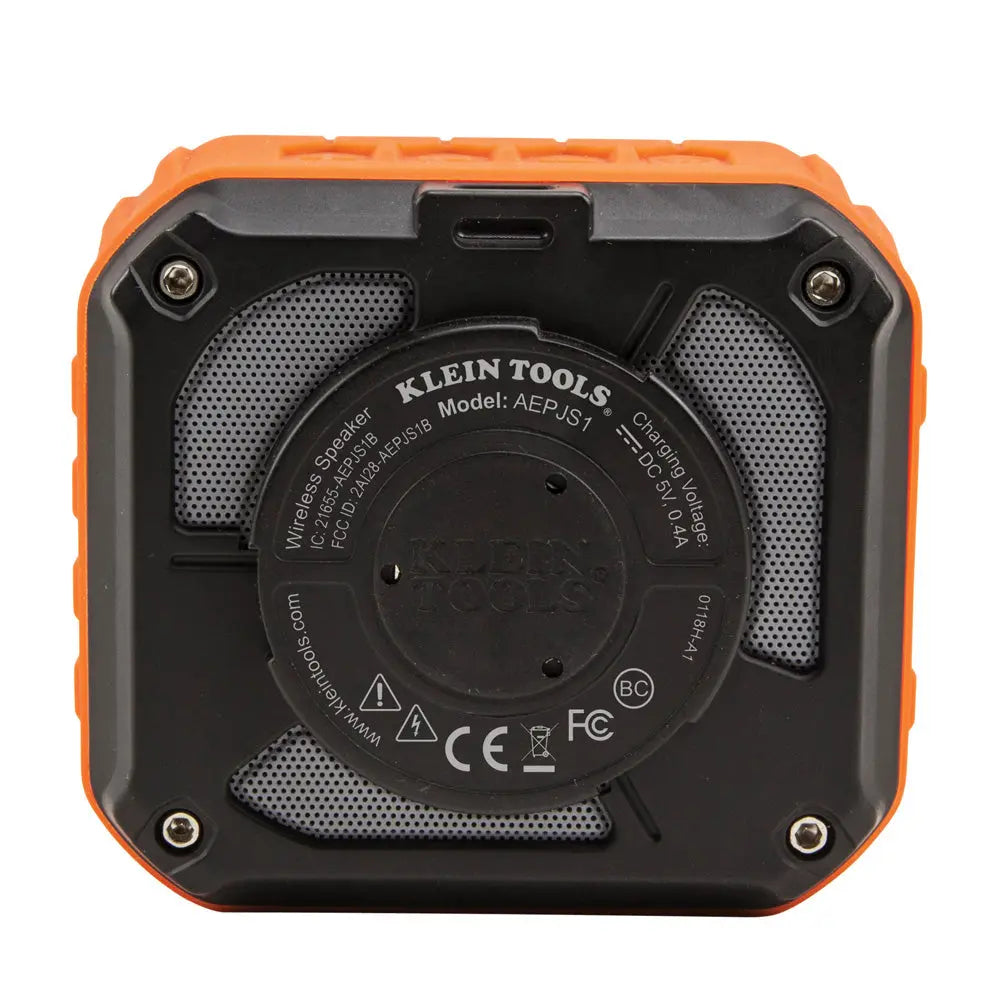 Klein Wireless Jobsite Speaker Klein Tools