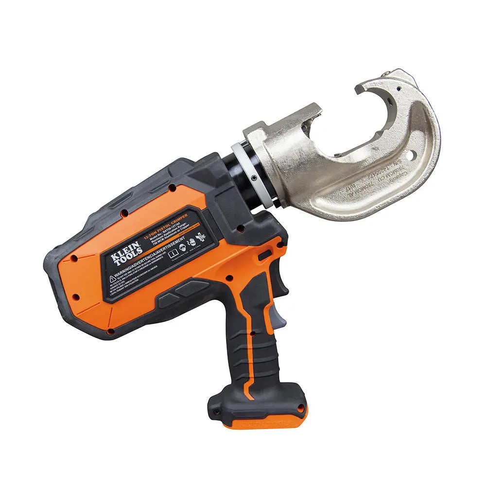 Klein Battery-Operated 12-Ton Crimper with Case Klein Tools