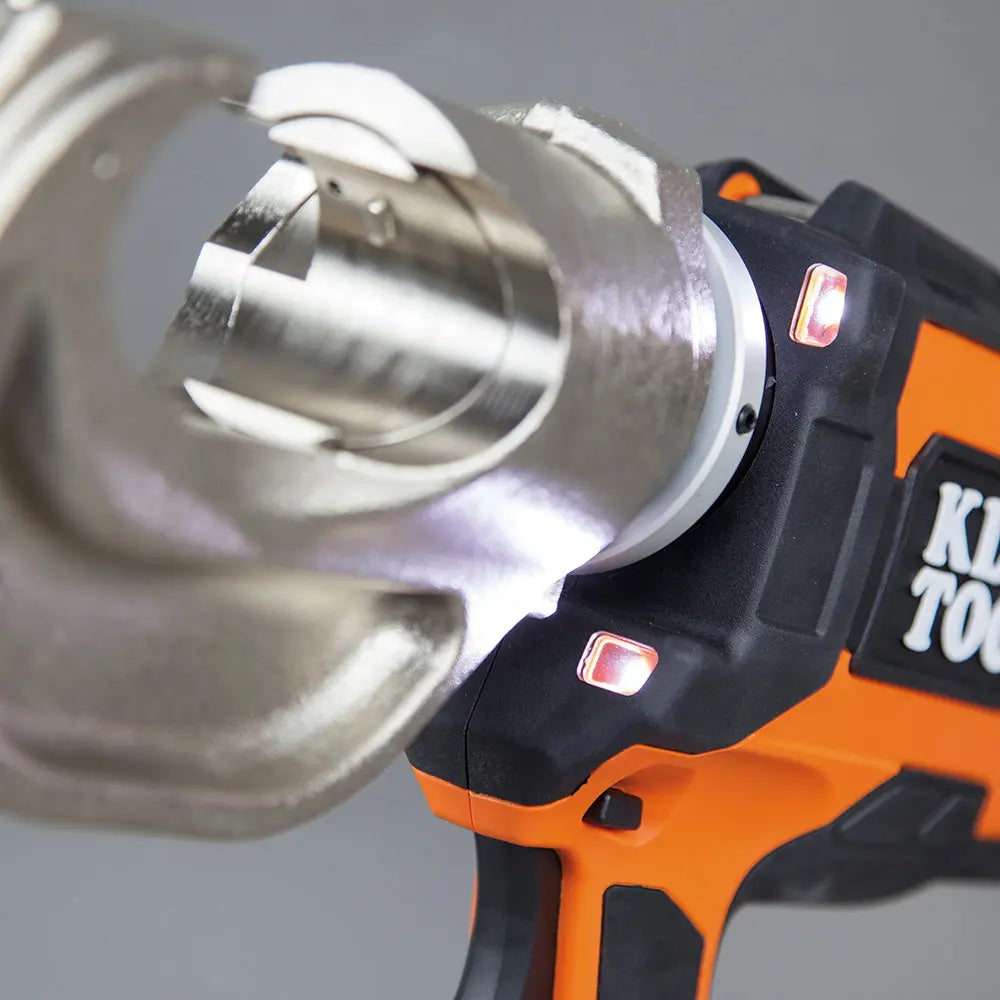 Klein Battery-Operated 12-Ton Crimper with Case Klein Tools