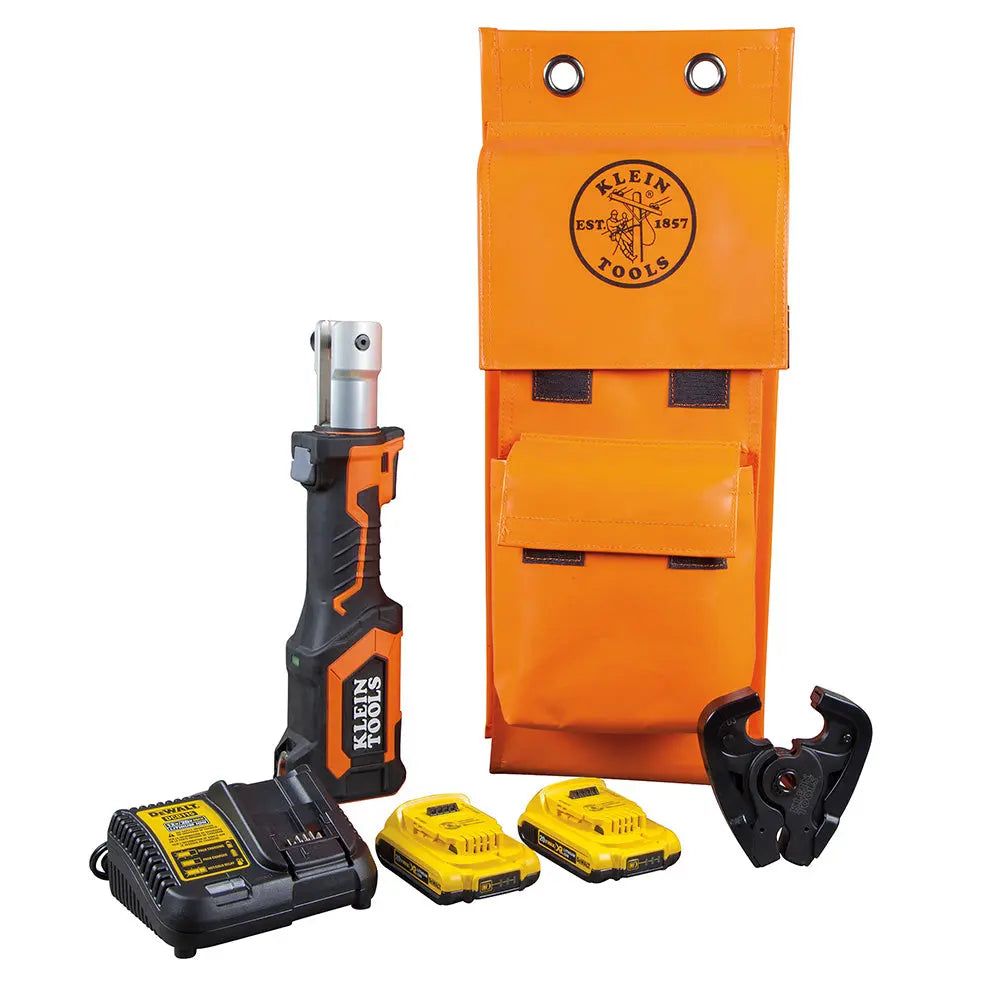 Klein Battery-Operated Crimper, D3 Groove, 2 Ah Klein Tools