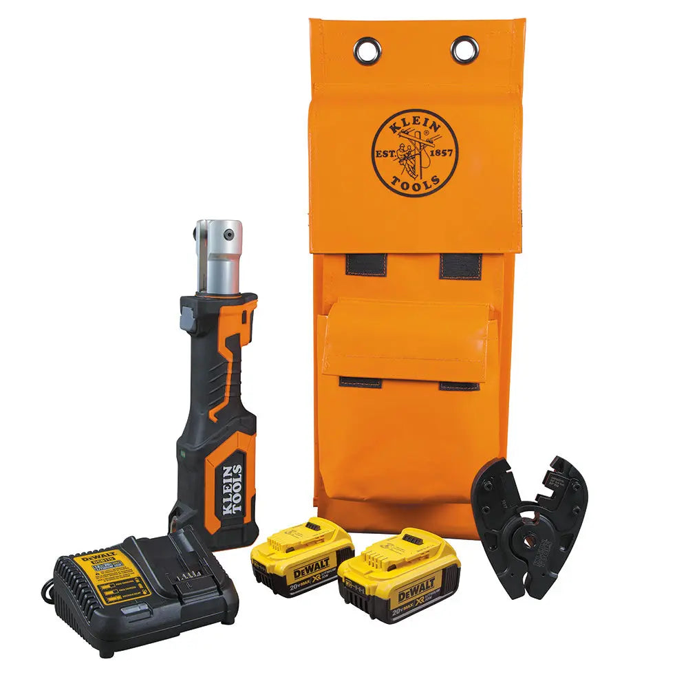 Klein Battery-Operated Bolt Cutter, Steel, 4 Ah Klein Tools