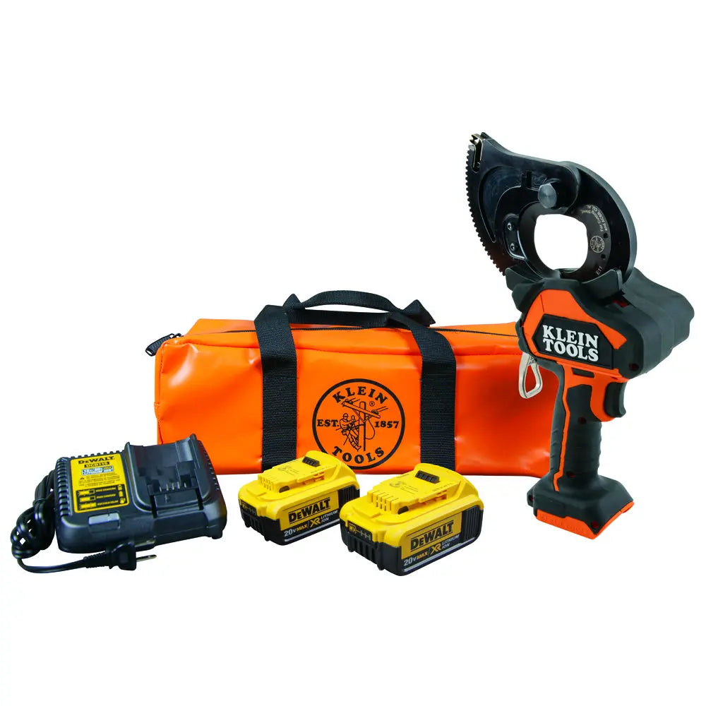 Klein Battery-Operated EHS Closed-Jaw Cutter, 4 Ah Klein Tools