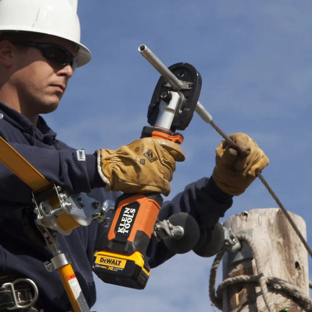 Klein Battery-Operated Crimper, D3 Groove, 4 Ah Klein Tools