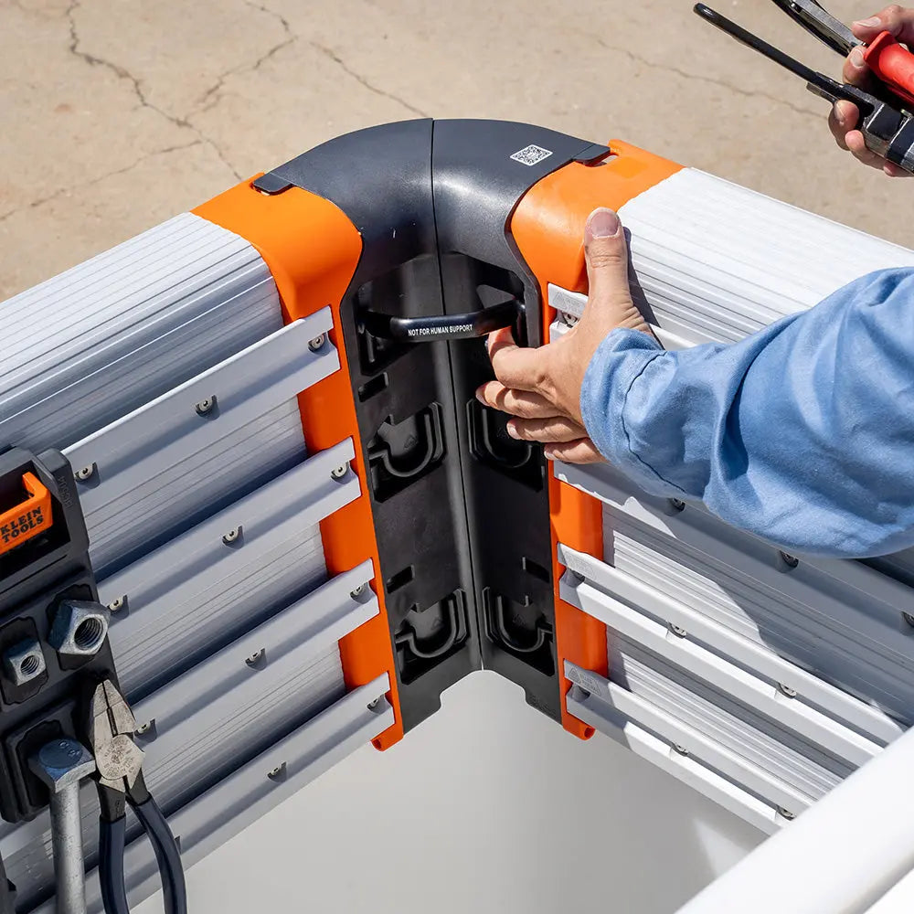 Klein Integrated Corner Piece, Rail System Klein Tools