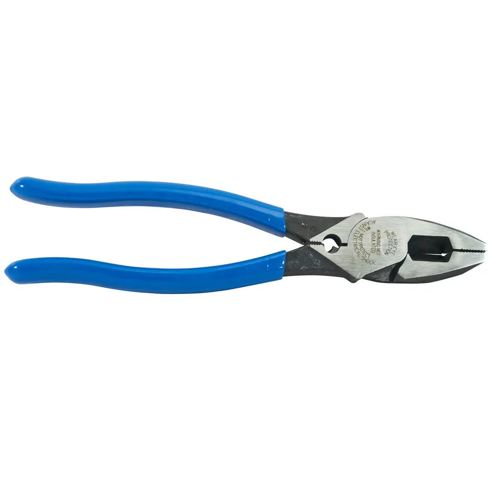 Klein Lineman's Pliers with Crimping, 9-Inch Klein Tools