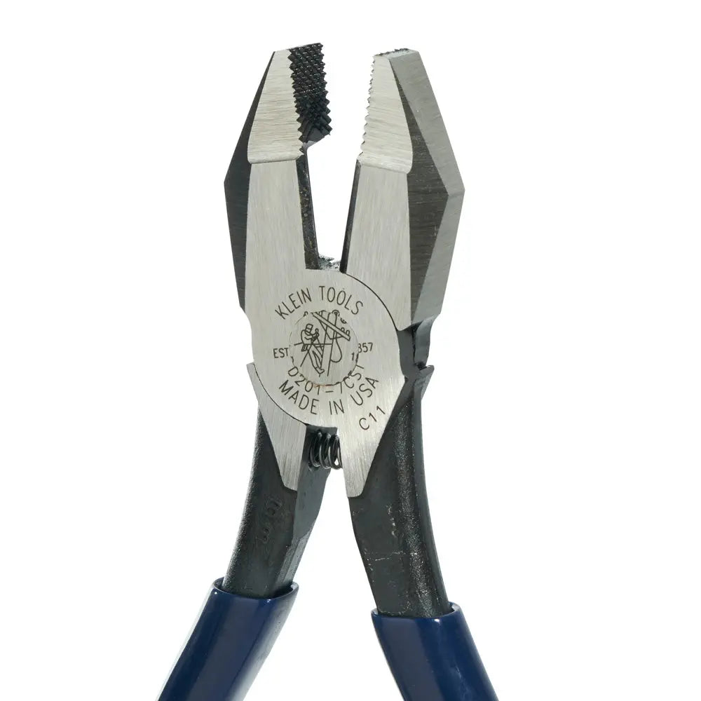 Klein Ironworker's Pliers, 9-Inch with Spring Klein Tools