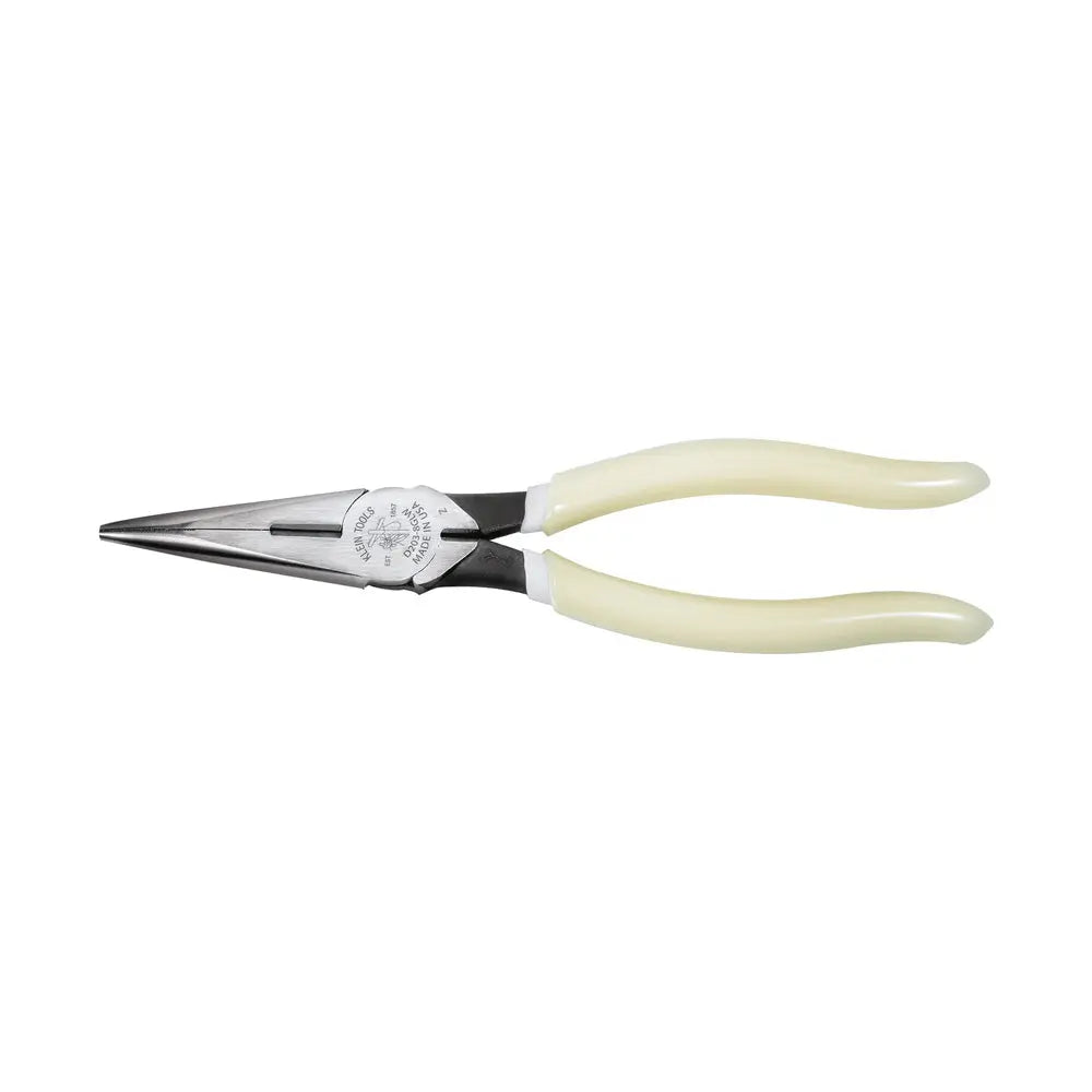 Klein Pliers, Needle Nose Side-Cutters, High-Visibility, 8-Inch Klein Tools
