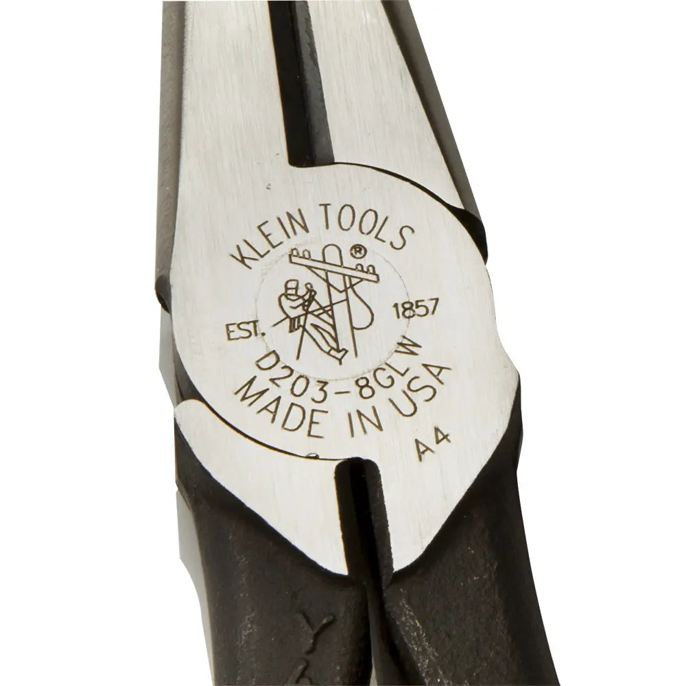 Klein Pliers, Needle Nose Side-Cutters, High-Visibility, 8-Inch Klein Tools