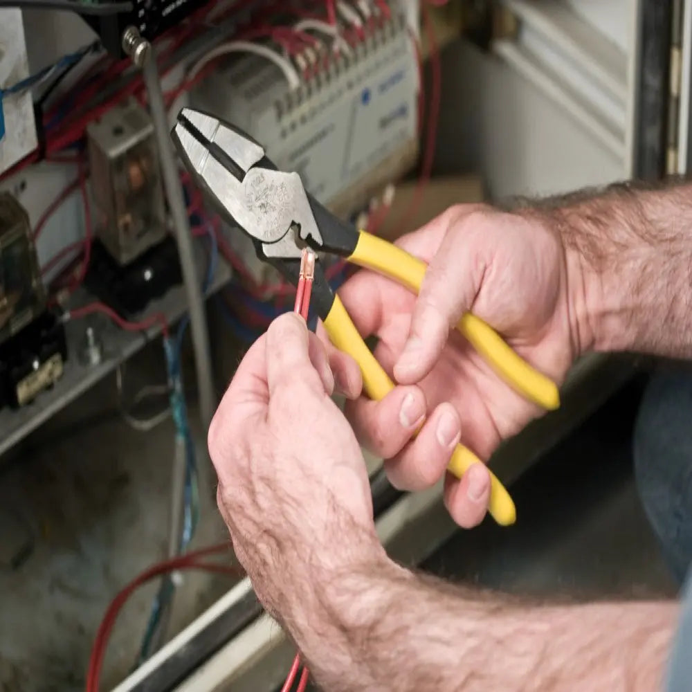 Klein Lineman's Crimping Pliers, 9-Inch Klein Tools