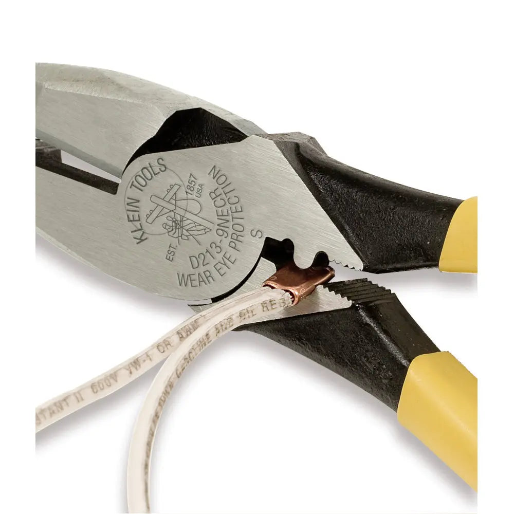 Klein Lineman's Crimping Pliers, 9-Inch Klein Tools