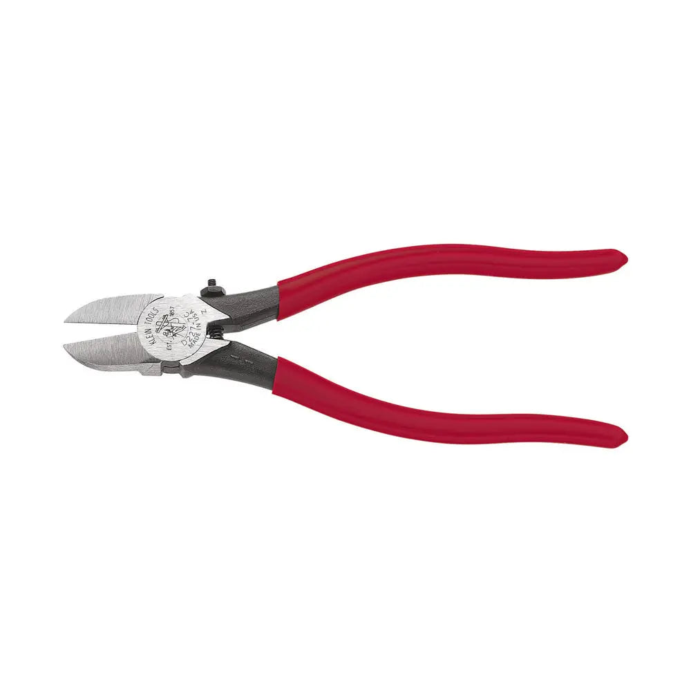 Klein Diagonal Cutting Pliers, Spring-Loaded, Plastic Cutting, 7-Inch Klein Tools