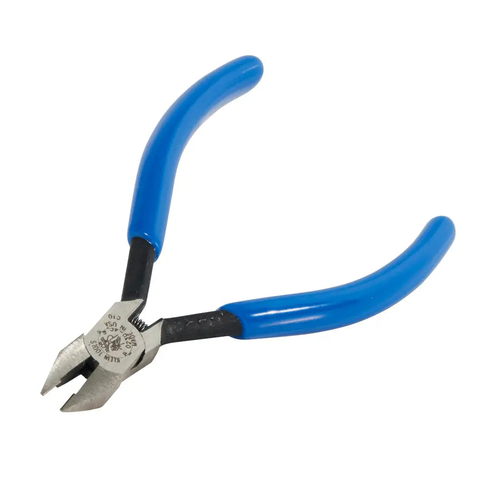 Klein Diagonal Cutting Pliers, Electronics Nickel Ribbon Wire Cutter, 4-Inch Klein Tools