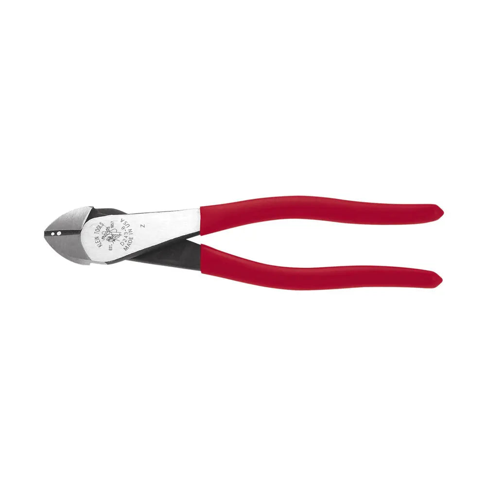 Klein Diagonal Cutting Pliers, High-Leverage, Stripping, 8-Inch Klein Tools