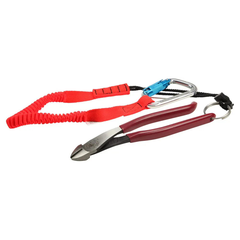 Klein Ironworker's Diagonal Cutting Pliers, with Tether Ring, 9-Inch Klein Tools