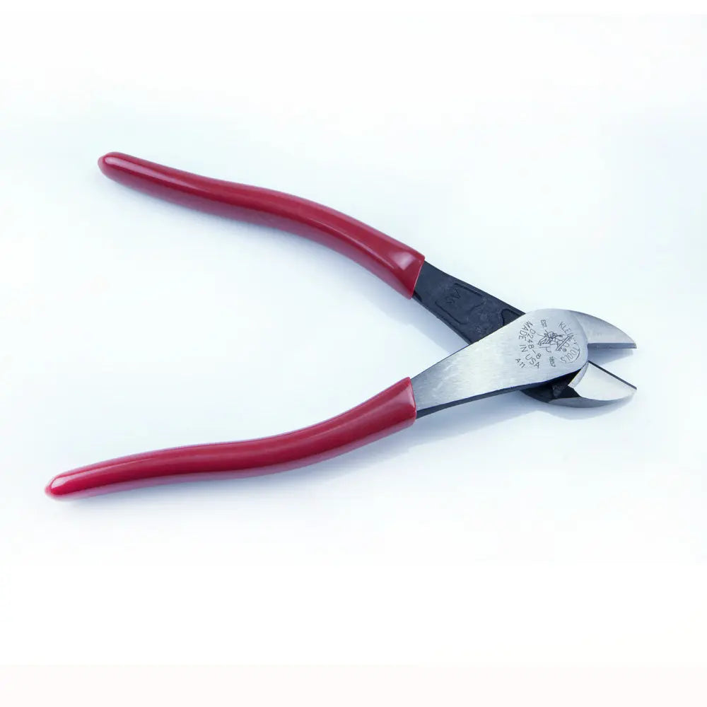 Klein Diagonal Cutting Pliers, Angled Head, Short Jaw, 8-Inch Klein Tools