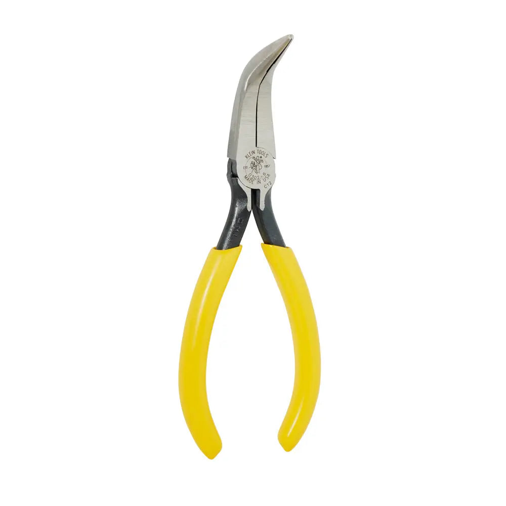 Klein Pliers, Curved Needle Nose Pliers, 6-1/2-Inch Klein Tools