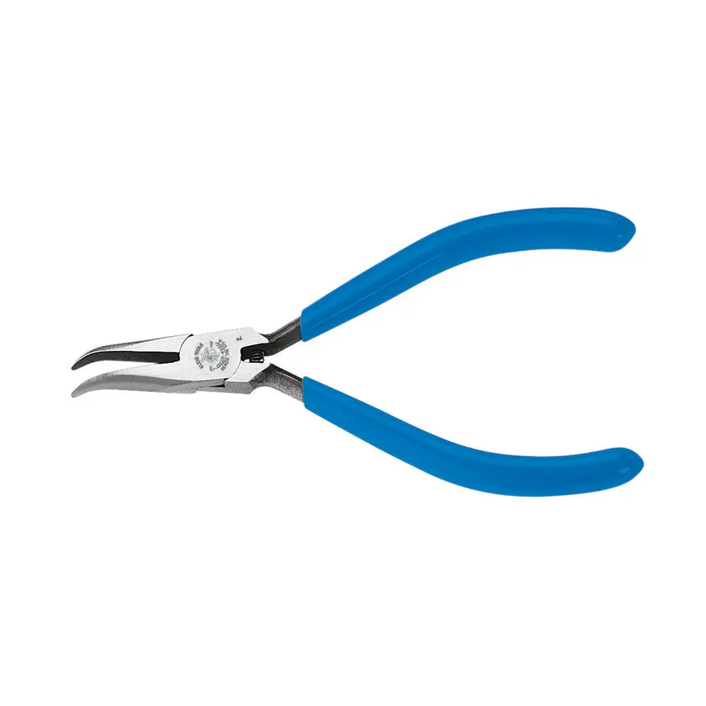 Klein Electronics Pliers, Needle Nose with Curved Chain-Nose, 5-Inch Klein Tools