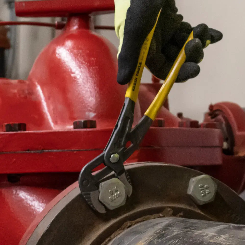 Klein Quick-Adjust Klaw™ Pump Pliers, 10-Inch Klein Tools