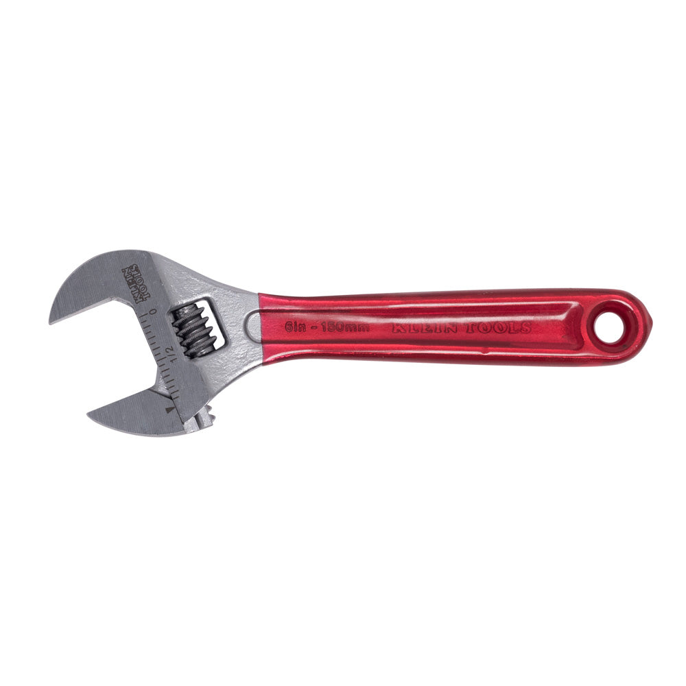 Klein Adjustable Wrench Extra Capacity, 6-1/2-Inch