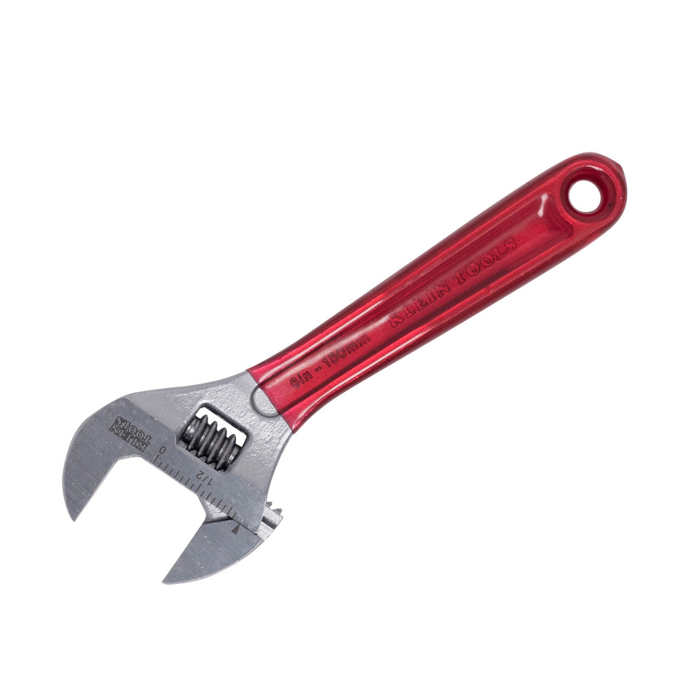 Klein Adjustable Wrench Extra Capacity, 6-1/2-Inch
