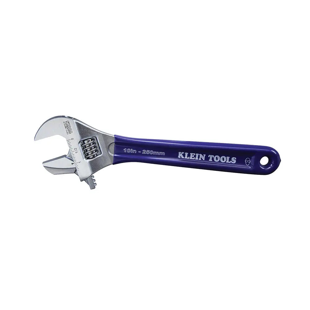 Klein Reversible Jaw/Adjustable Pipe Wrench, 10-Inch Klein Tools
