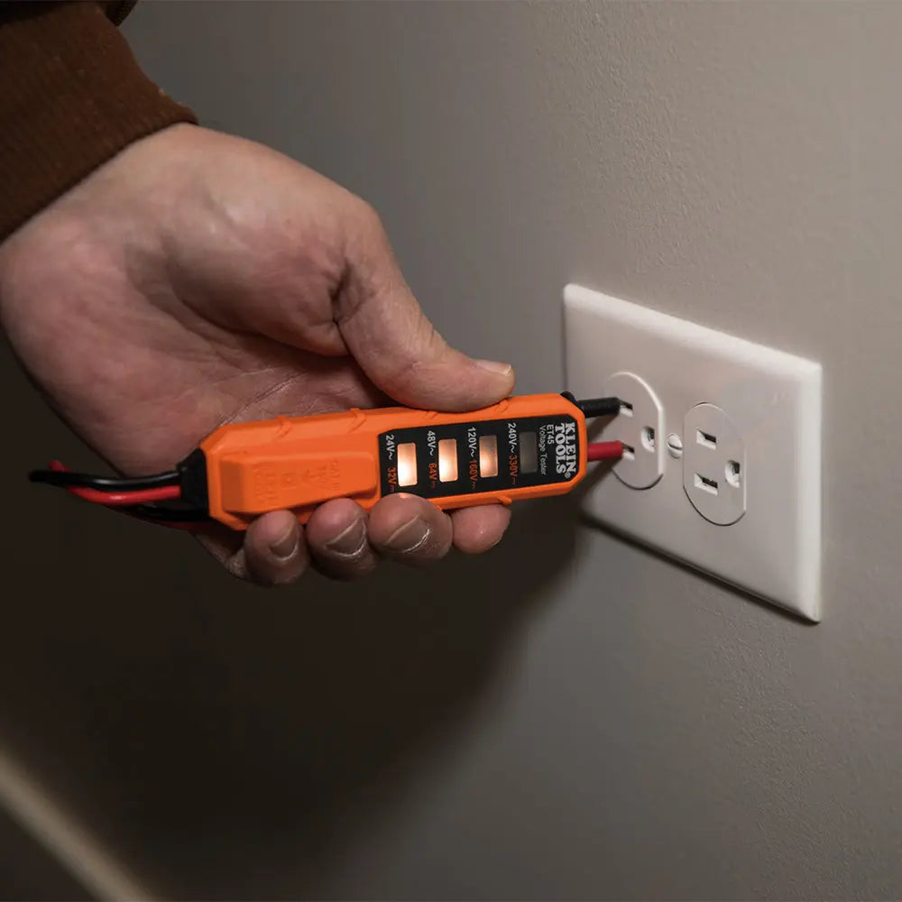 Klein Dual Range NCVT and AC/DC Voltage Tester Electrical Test Kit Klein Tools