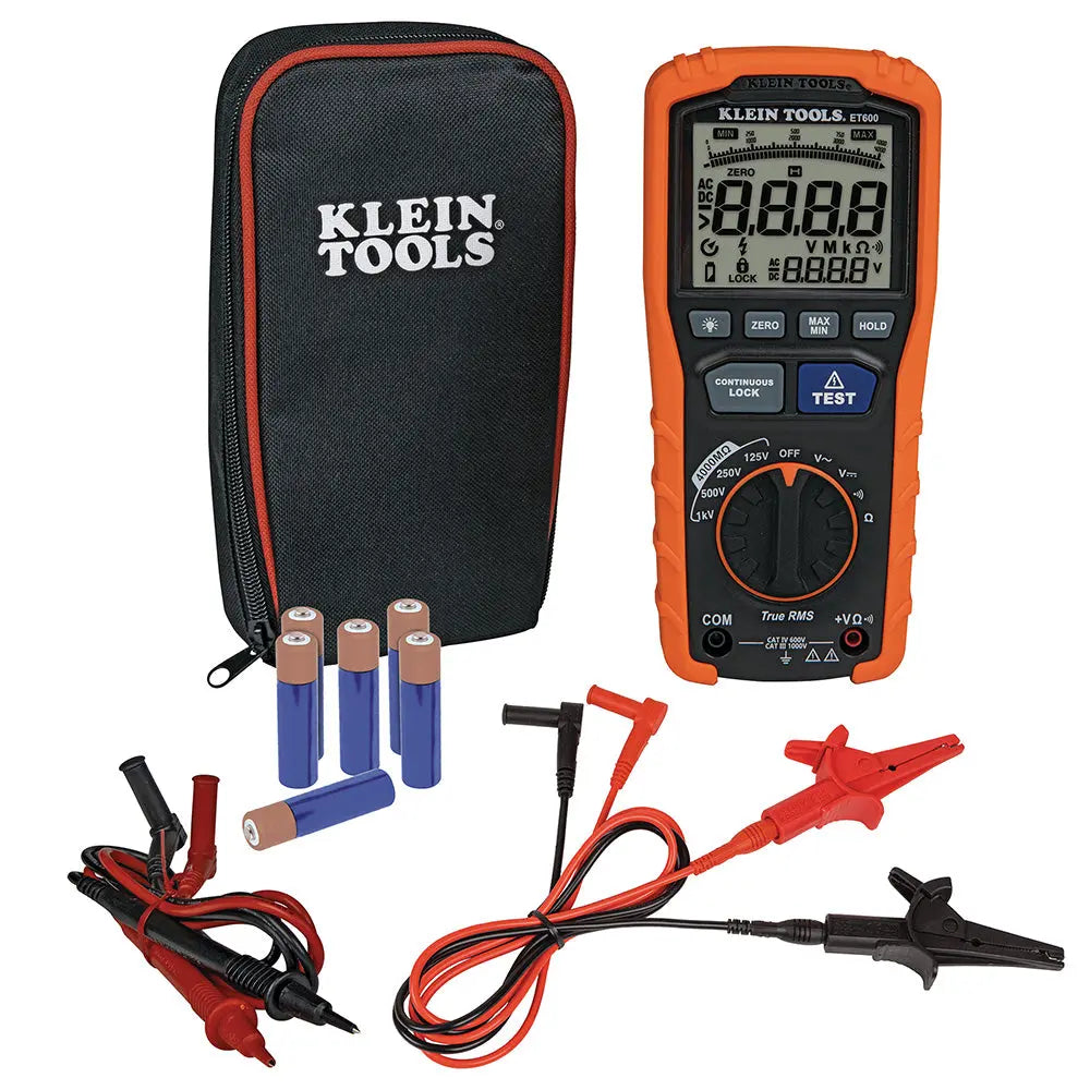 Klein Insulation Resistance Tester Klein Tools