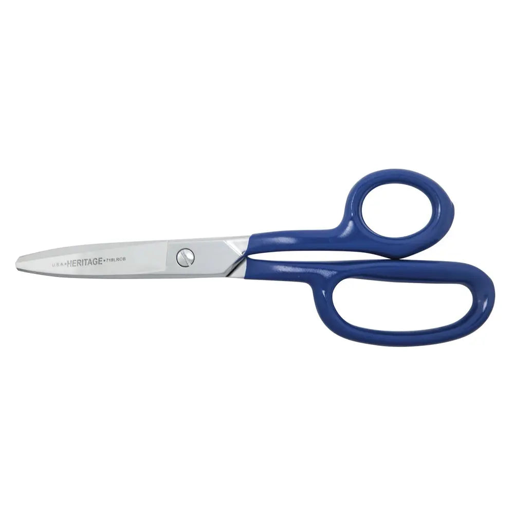 Klein HD Carpet Shear w/Ring, Curved, Blunt, 9-Inch Klein Tools