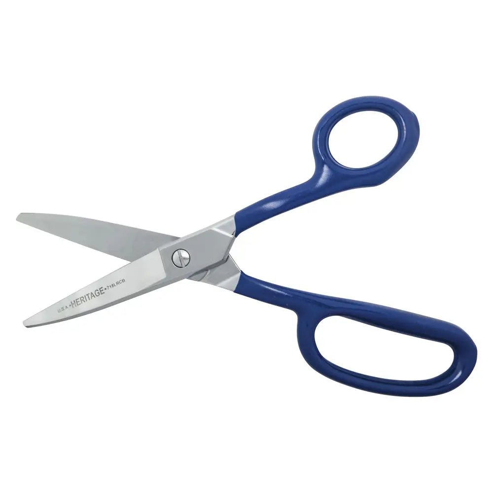 Klein HD Carpet Shear w/Ring, Curved, Blunt, 9-Inch Klein Tools