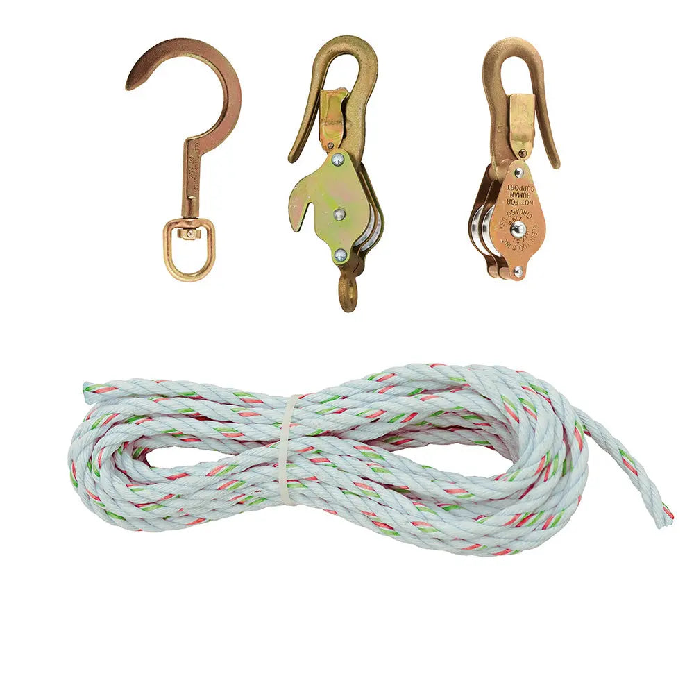 Klein Block and Tackle, Spliced to Block 268, w/Hook 259 Klein Tools