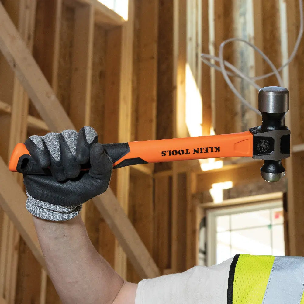 Klein Ball-Peen Hammer, 32-Ounce, 15-Inch Klein Tools