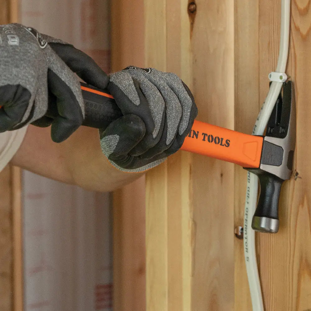 Klein Straight-Claw Hammer, 18-Ounce, 15-Inch Klein Tools