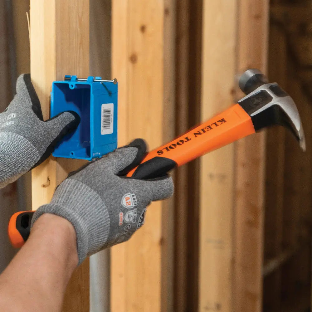 Klein Straight-Claw Hammer, 16-Ounce, 13-Inch Klein Tools