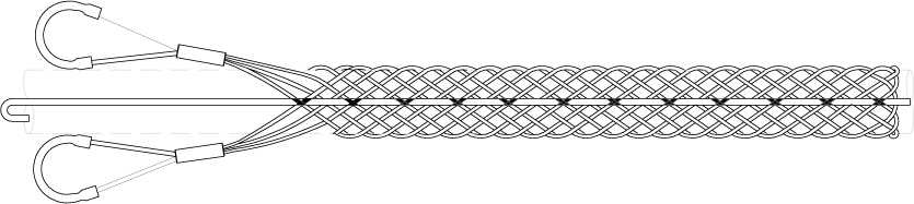 Slingco Heavy Duty Double Eye Rod Closing Stainless Steel Support Grip Slingco