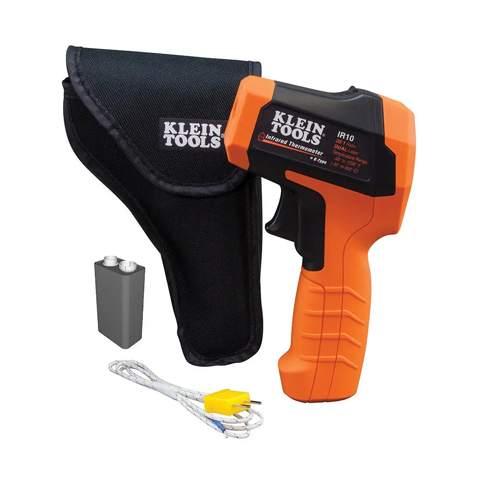 Klein Dual-Laser Infrared Thermometer, 20:1 Klein Tools