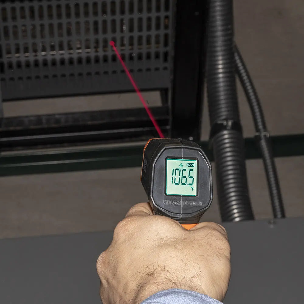 Klein Infrared Thermometer with GFCI Receptacle Tester Klein Tools