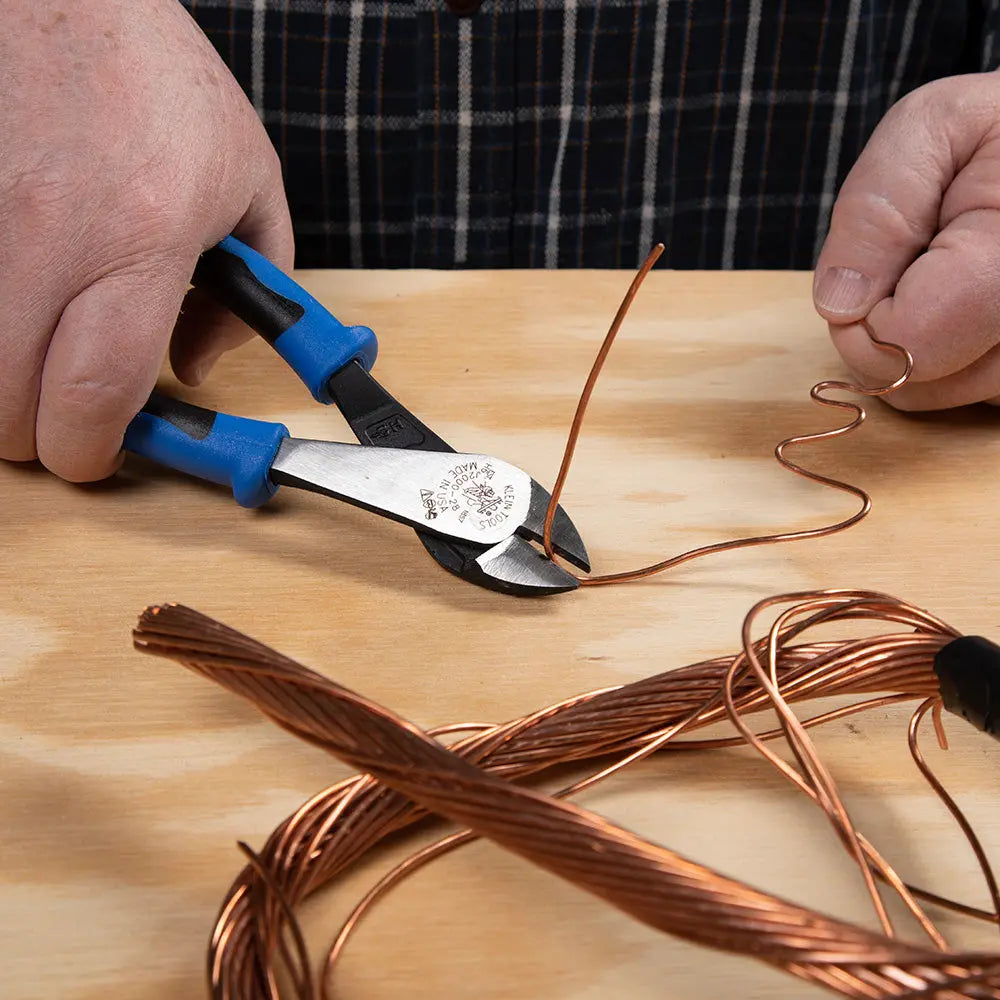 Klein Diagonal Cutting Pliers, Heavy-Duty, 8-Inch Klein Tools