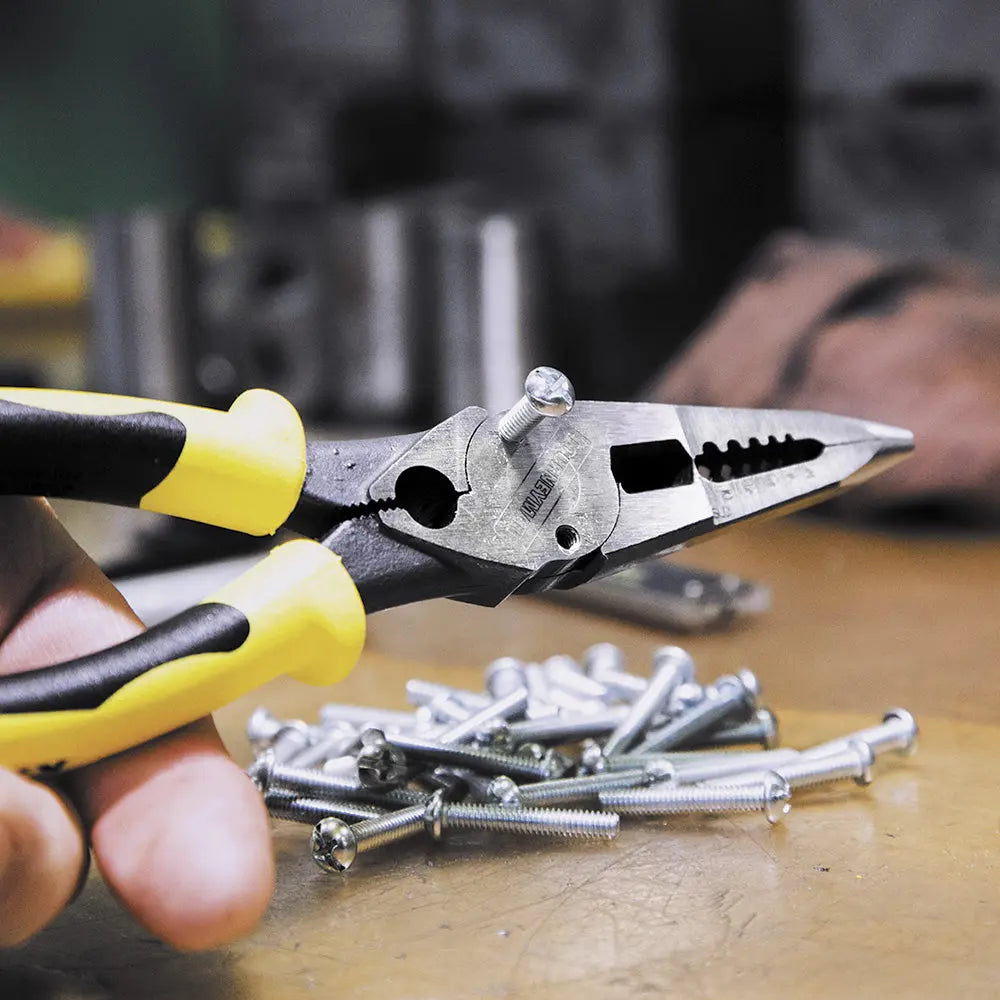 Klein Pliers, All-Purpose Needle Nose Pliers with Crimper, 8.5-Inch Klein Tools