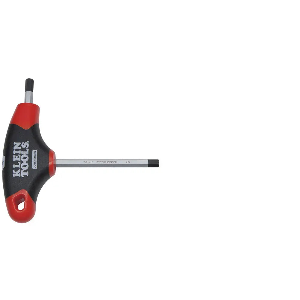 Klein 1/4-Inch Hex Key, Journeyman™ T-Handle, 4-Inch Klein Tools